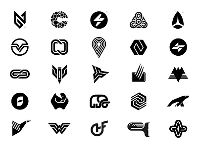Random Logos, Symbols & Brand Marks from the Archives branding brandmark identity logo logo collection logodesign logomark