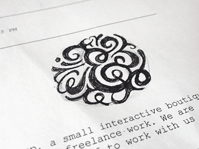 Ampersand Phonecall Doodle