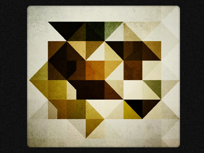Colour Art art artwork colors cubist facets geometry hexahedron patchwork