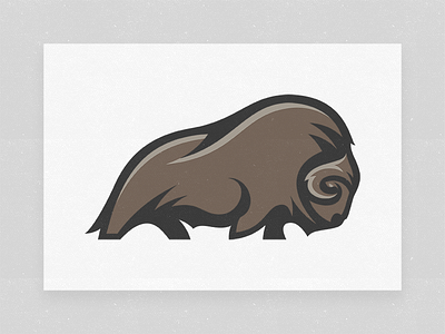 Muskox animal animal logo arctic brandmark illustration illustrator logo logo design logo designer mark muskox muskoxen