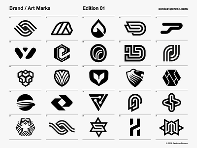 Brand / Art Marks - Edition 01 artmarks branding branding agency brandmarks identity designer logo design logo designer logos logotypes