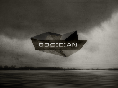 Obsidian Logo / Identity Design Concept