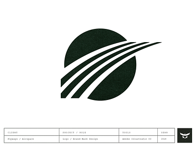 Brand Mark & Logo Design / Flyways Intelligence