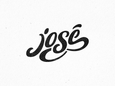 José brand custom design hand drawn identity josé lettering logo logo designer logotype typography