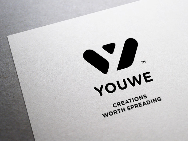 YouWe brand mark icon monogram symbol branding iconographer logotype icon designer symbol designer iconography typography identity designer identity brandmark logo designer logo design mark logo