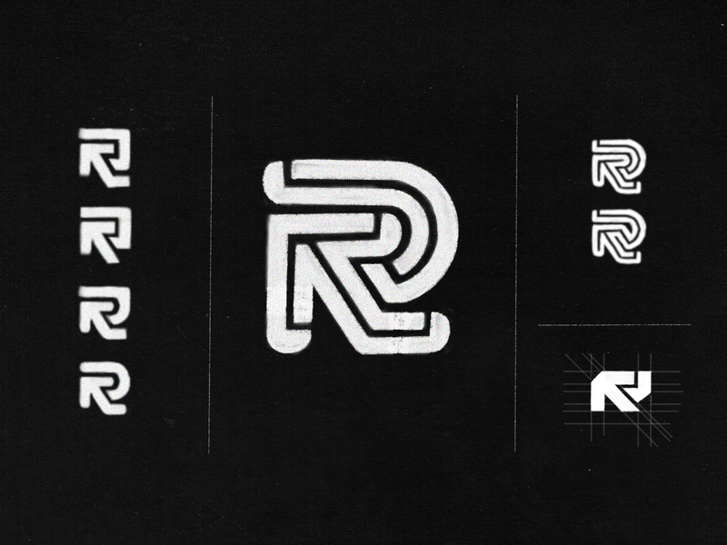 R Monogram / dogo design concept sketches brandmark identity identity designer letter letter r logo logo design logo designer logotype mark monogram
