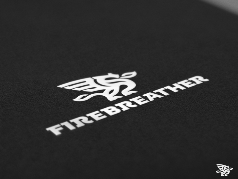 Firebreather - Logo Design WIP brand mark brand typography brandmark custom font custom lettering custom logo design dragon fire firebreather identity designer logo design logo designer typography