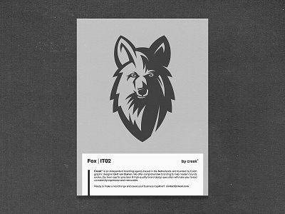 Foxy Gray - Custom Logo Design animal logo branding brandmark fox fox illustration fox logo fox vector foxy identity designer logo design logo designer