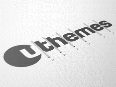 uthemes - logotype concept brand concept custom lettering logo logotype mark themes uthemes wordpress