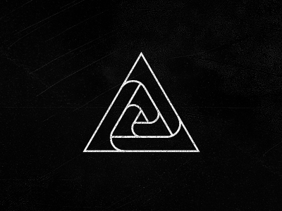 Aftershock Concept Logo aftershock edm geometry icon idt logo mark symbol triangular vortex