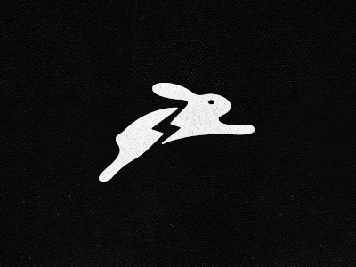Flash Rabbit Logo / Mark / Symbol bolt broken bunny electrifying energizing energy flashrabbit leaping lightning logo mark rabbit rabbitflash shocked shocking spark