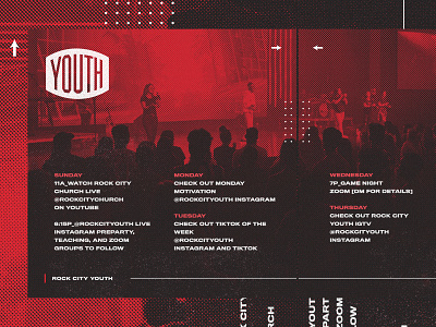 Youth IG Schedule church city columbus ohio rock schedule