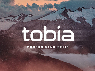 Tobia | Modern Sans-Serif Typeface