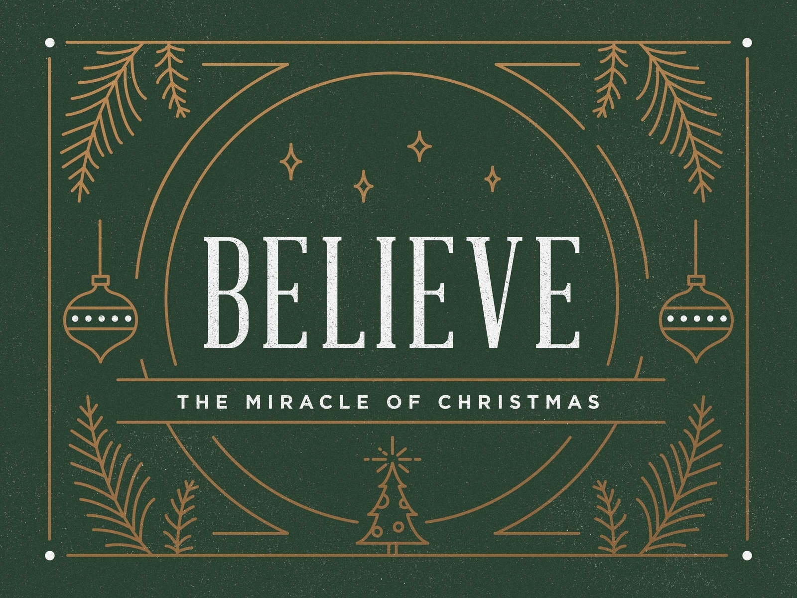 Believe - The Miracle Of Christmas By Nik Williams On Dribbble