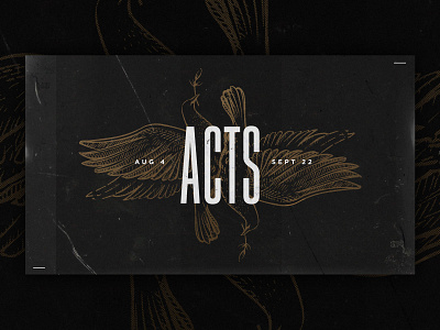 Acts - Sermon Series
