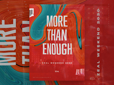 More Than Enough – Concept C 2020 art church columbus conference group ohio poster series sermon youth youthgroup