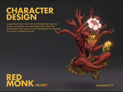 RED MONK | CHARACTER DESIGN