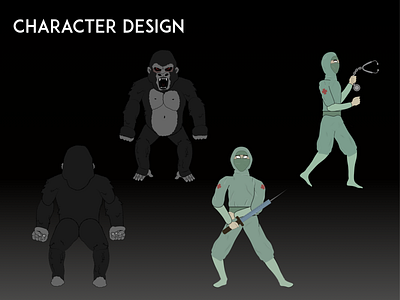 Characters for Animated Music Video animation illustration motion graphics