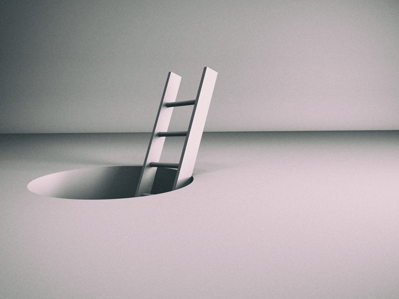 Into the light illustration