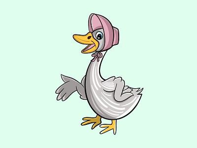 Hand drawn Duck 🦆. art artist cartoon design handdrawn illustration logo