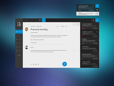 Multiple email client