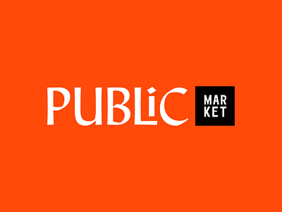 Public Market Logo Concept