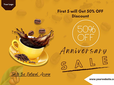 COFFEE SALE POSTER graphic design