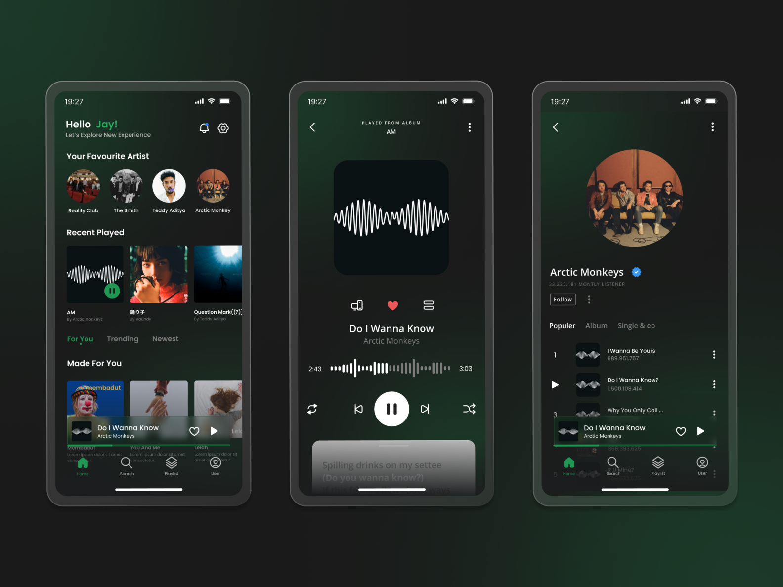 Spotify Redesign Design by Zulvan Rizaldy on Dribbble