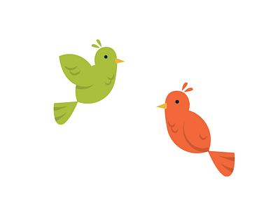 Chirp Chirp birds illustration