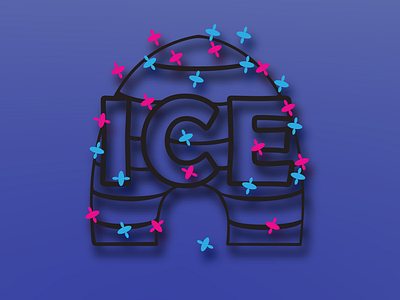 Iceprojectprocess art design logo vector