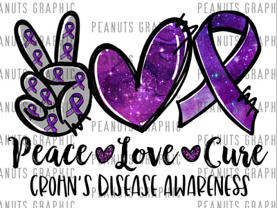 Peace love Cure PNG, Sublimation Design app branding design graphic design illustration logo typography ui ux vector