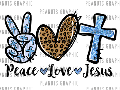 Peace Love Jesus PNG, Jesus png, Cross app branding design graphic design illustration logo typography ui ux vector