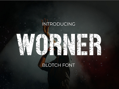 Worner Blotch Font blotch font concert font music font