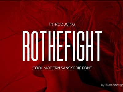 Rothefight branding sans serif font