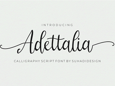 Adettalia – Modern calligraphy font calligraphy font feminine font font fonts invitation font modern calligraphy script font wedding font