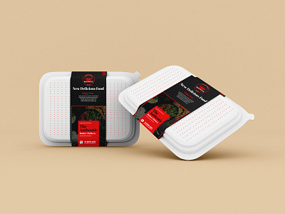 Food Container Design And Mockup