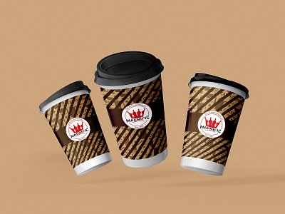 Free Iced Coffee Cup with Topping Mockup by Country4k on Dribbble