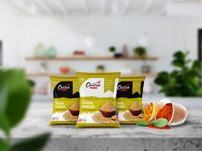 Masala Package label Design And Mockup branding graphic design label design logo packahe design