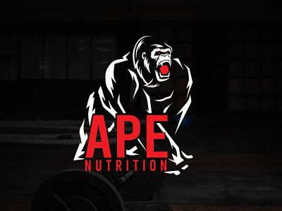 Logo Design | Ape Nutrition | Supplement Company branding graphic design logo logo design