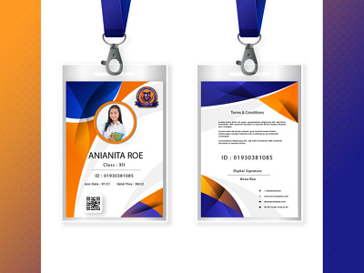 ID Card Mockup | International Academy Of Excellence branding design graphic design illustration logo ui vector