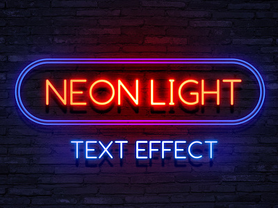Neon Light Text Effect-copy