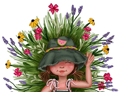 Cute Girl Illustration digital illustration drawing illustration