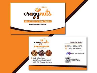 Business Card Design For Crazynuts