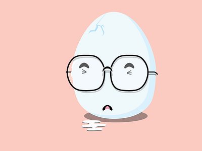 puke egg doodle egg illustration puke