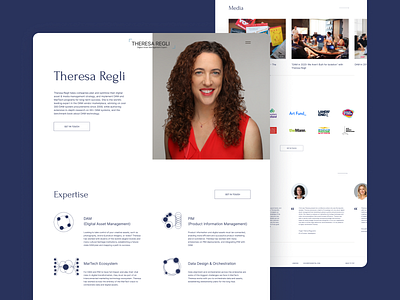 Personal branding website design | Landing page