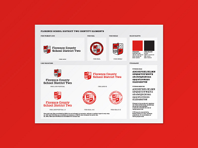 Florence County School District Two Logo Elements 2 education sc school seal