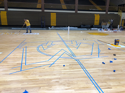 Wilson Tigers Basketball Court