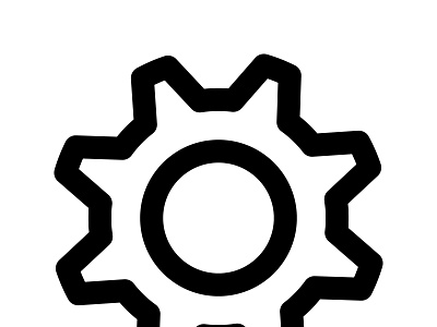Gear icon concept