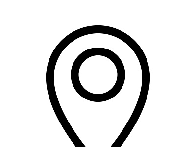Pin location icon arrow