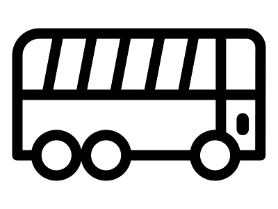 Bus icon bus concept design icon illustration logo transportation